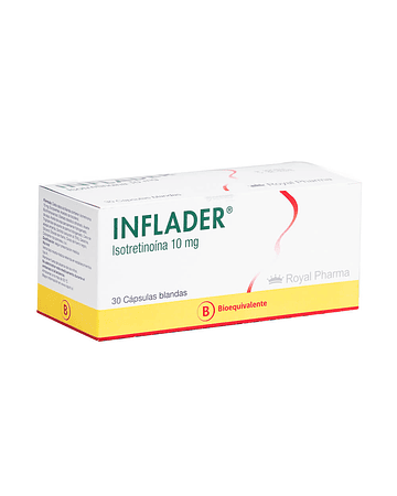 Inflader 10mg  X30 cápsulas blandas
