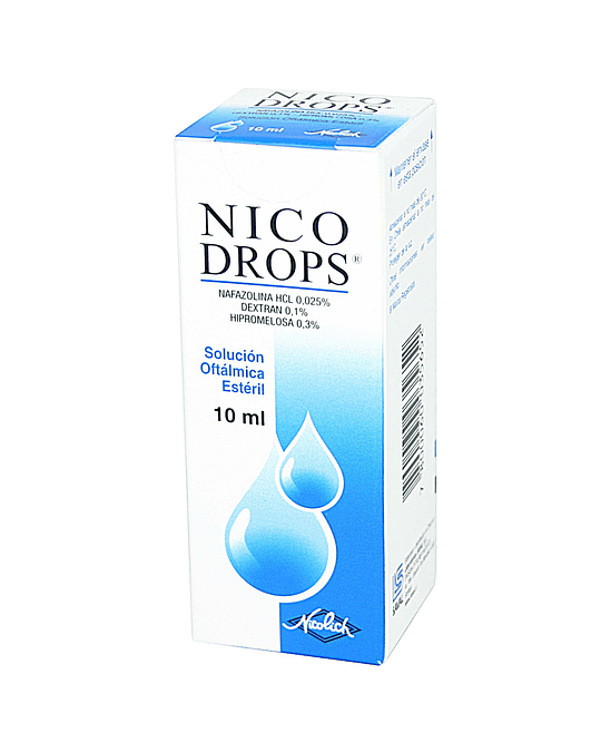 Nico Drops X10Ml Solución Oftálmica