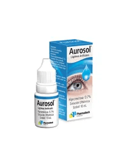 Aurosol Lágrimas Artificiales 0,7%  X10Ml Solución Oftálmica