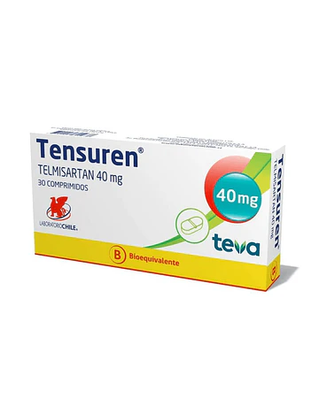 Tensuren 40 mg   X30 Comprimidos