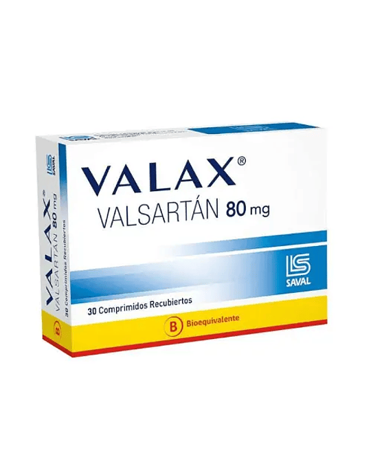 Valax 80 mg  X30 Comprimidos
