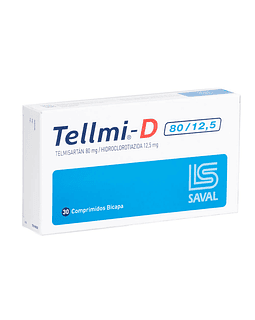 Tellmi-D 80 mg/12,5 mg  X30 Comprimidos