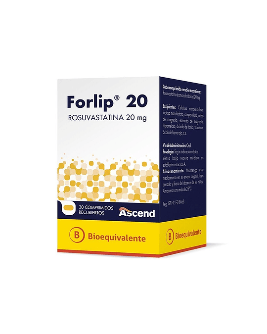 Forlip 20 mg X30 Comprimidos