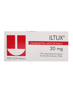 Iltux 20 mg  X28 Comprimidos
