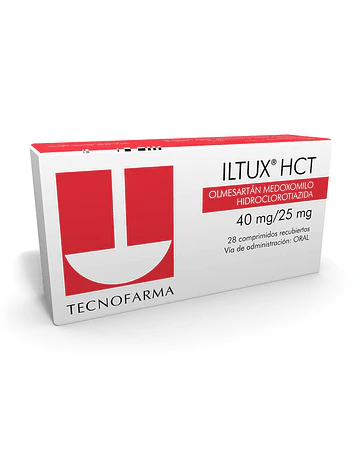 Iltux Hct 40 mg/25 mg  X28 comprimidos