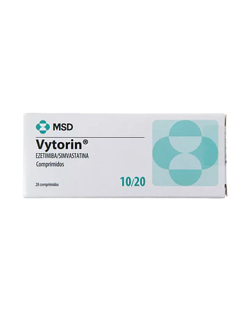 Vytorin 10 mg/20 mg  X28 Comprimidos