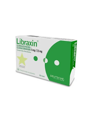 Libraxin 5 mg/2,5 mg  X30 Comprimidos