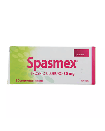 Spasmex 30 mg  X30 comprimidos recubiertos