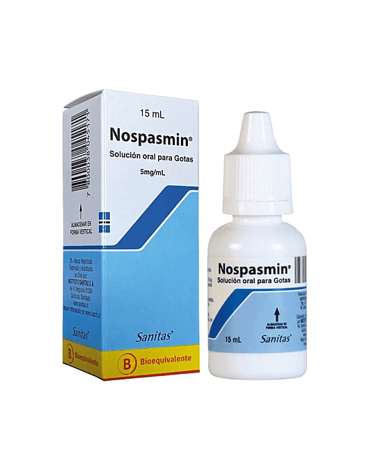 Nospasmin 5 mg/Ml  X15Ml Gotas