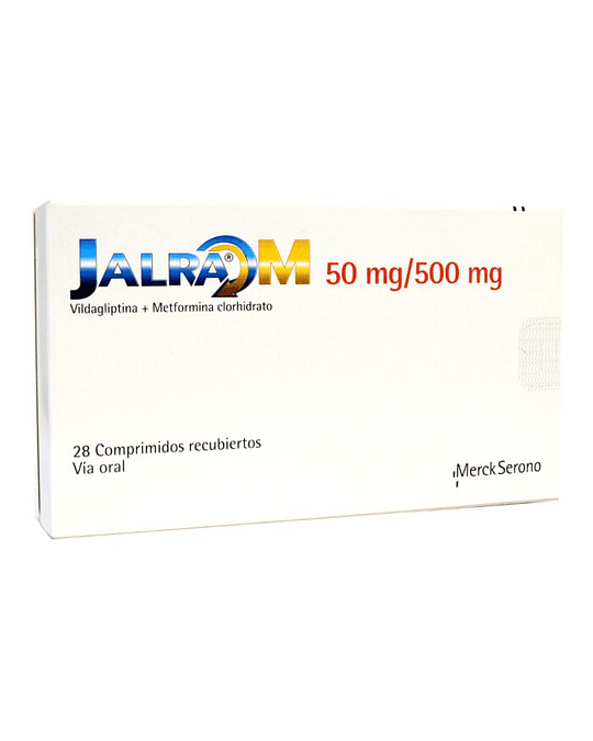 Jalra M 50 mg/500 mg  X28 Comprimidos
