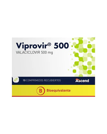Viprovir 500 mg  X10 Comprimidos