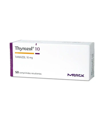 Thyrozol 10 mg  X50 comprimidos