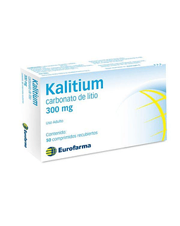 Kalitium 300 mg  X50 Comprimidos