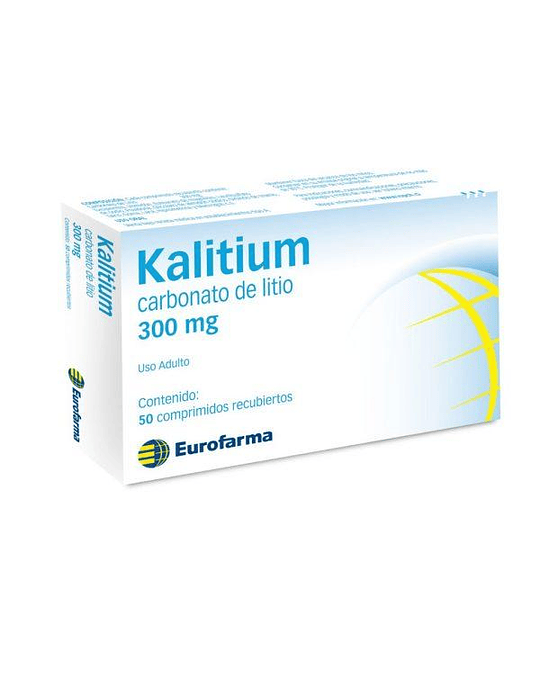 Kalitium 300 mg  X50 Comprimidos