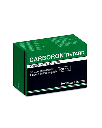 Carboron Retard 400 mg X30 Comprimidos de liberación prolongada