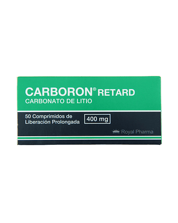 Carboron Retard 400 mg x 50 comprimidos