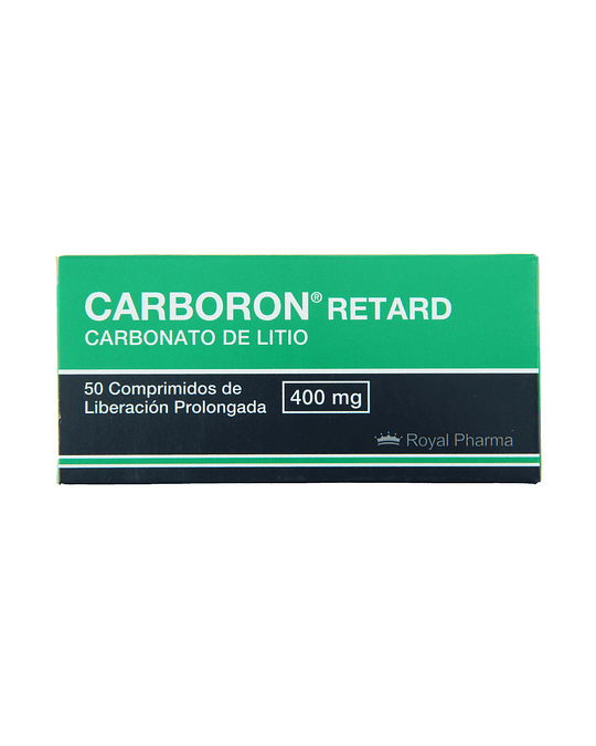 Carboron Retard 400 mg  X50 Comprimidos