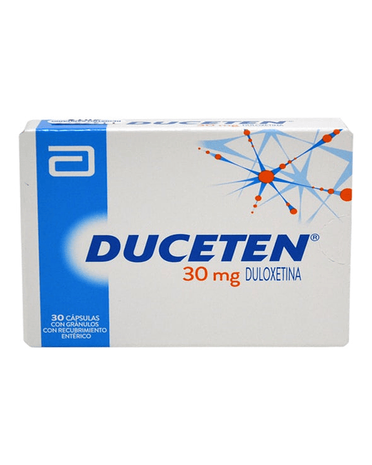 Duceten 30 mg  X30 Cápsulas