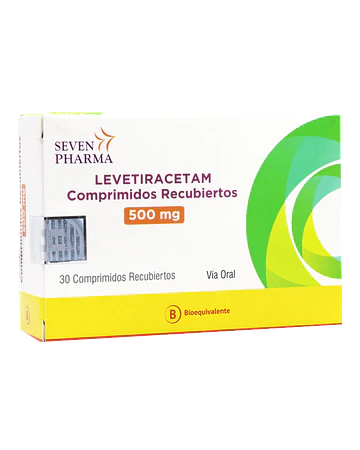 Levetiracetam 500 mg  X30 Comprimidos