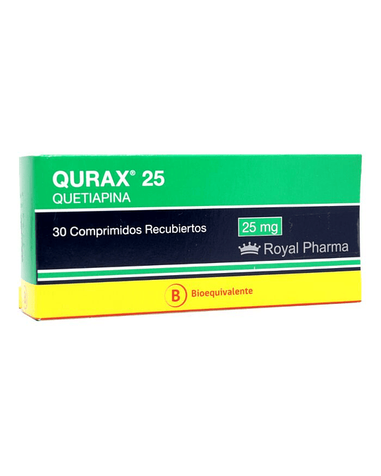 Qurax 25 mg  X30 Comprimidos