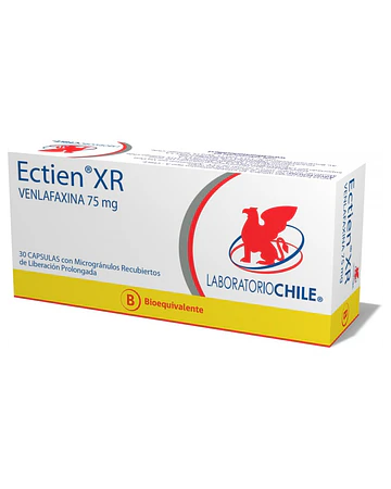 Ectien Xr 75 mg  X30 Cápsulas Con Microgránulos De Liberación Prolongada