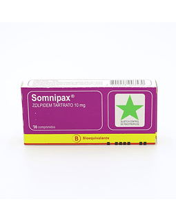 Somnipax 10 mg  X30 Comprimidos