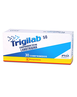 Trigilab 50 mg  X30 Comprimidos