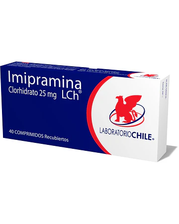 Imipramina 25 mg  X40 Comprimidos