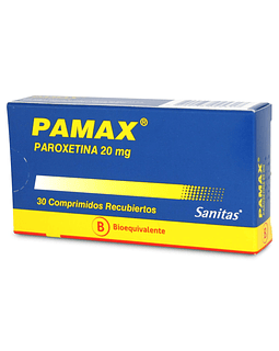 Pamax 20 mg  X30 Comprimidos