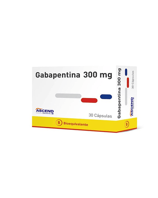 Gabapentina 300 mg  X30 Cápsulas