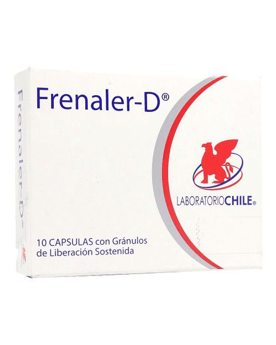 Frenaler-D X10 Capsulas Con Gránulos De Liberación Sostenida