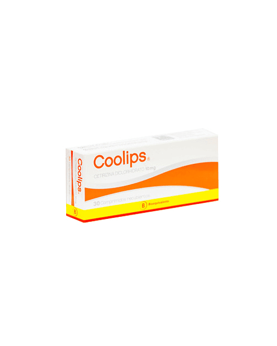 Coolips 10 mg  X10 Comprimidos