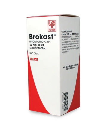 Brokast 60 mg/10Ml  X120Ml Jarabe