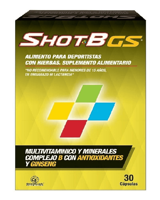 Shot B Multivitaminico + Ginseng X30 Capsulas    