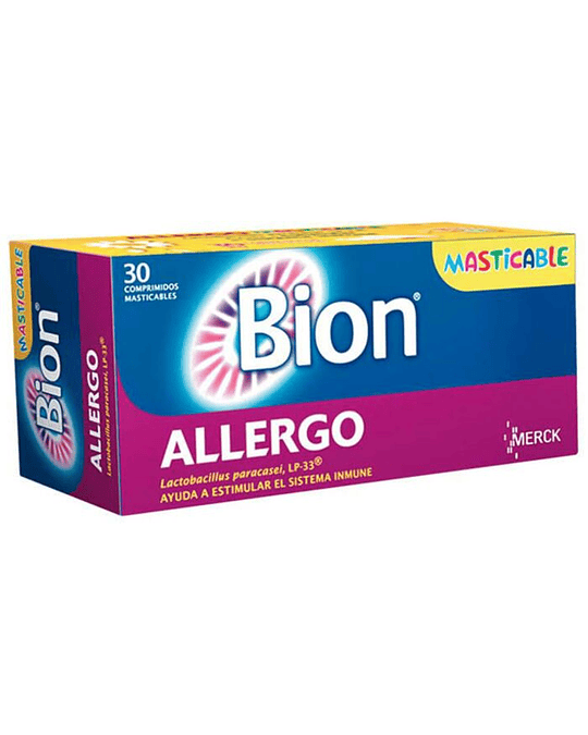 Bion Allergo X30 Comprimidos Masticables