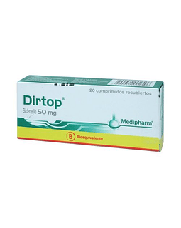 Dirtop 50mg X20 comprimidos