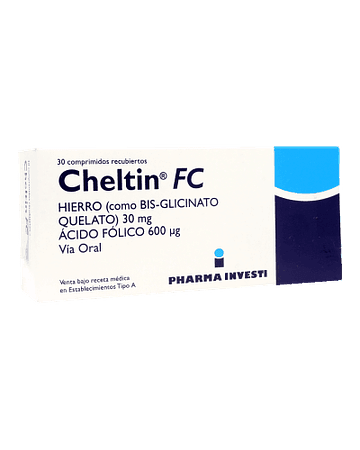 Cheltin Fc X30 Comprimidos