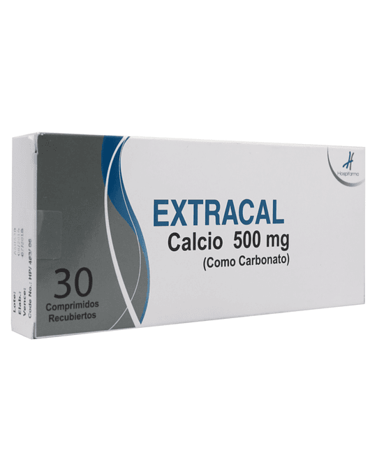 Extracal 500Mg X30 Comprimidos