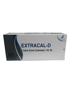 Extracal-D X60 Comprimidos