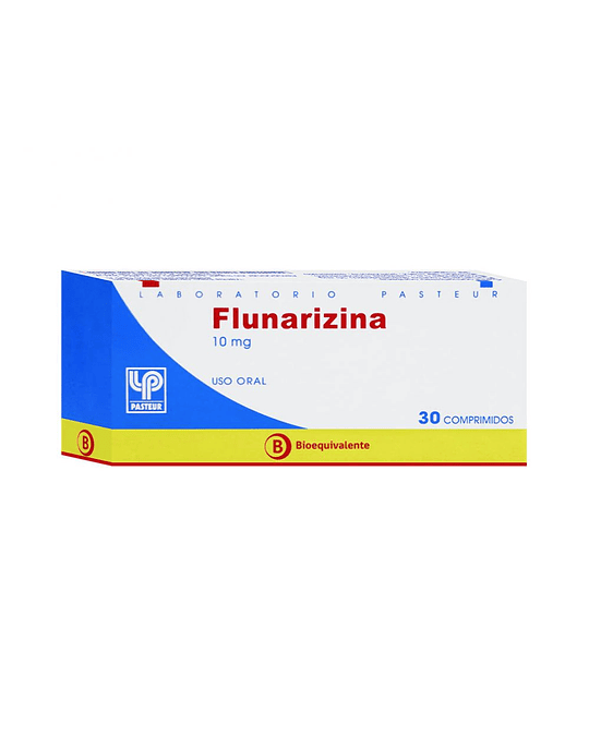 Flunarizina 10 mg  X30 Comprimidos