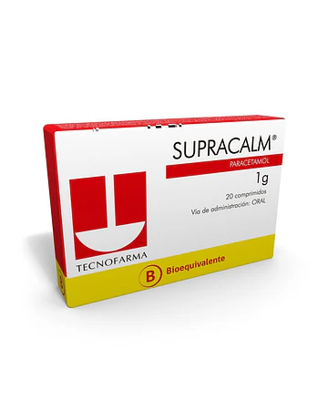 Supracalm 1Gr  X20 Comprimidos