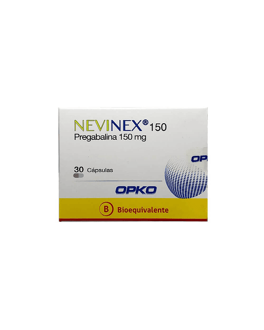 Nevinex 150 mg  X30 Cápsulas
