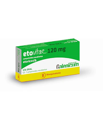 Etovitae 120 mg  X7 Comprimidos