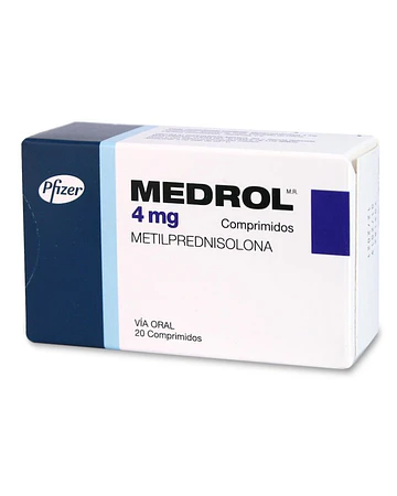 Medrol 4Mg  X20 Comprimidos