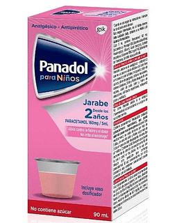 Panadol Para Niños 160 mg/5Ml  X90Ml Jarabe