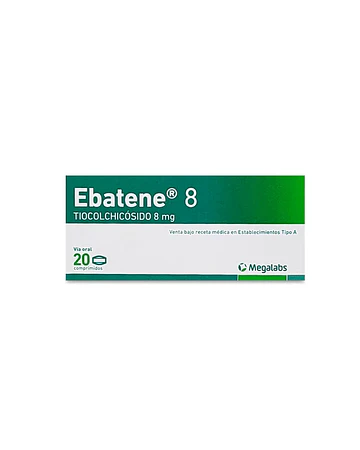 Ebatene 8mg X20 Comprimidos