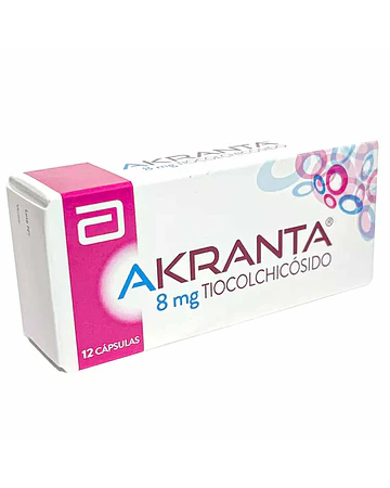 Akranta 8 mg x12 cápsulas