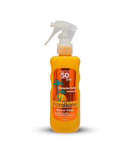Familand Protector Solar Hidratante Monoi Coco X190Ml Spray