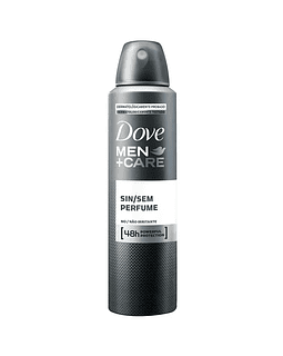 Dove Men +Care Sin Perfume Spray 150Ml X1 Unidad