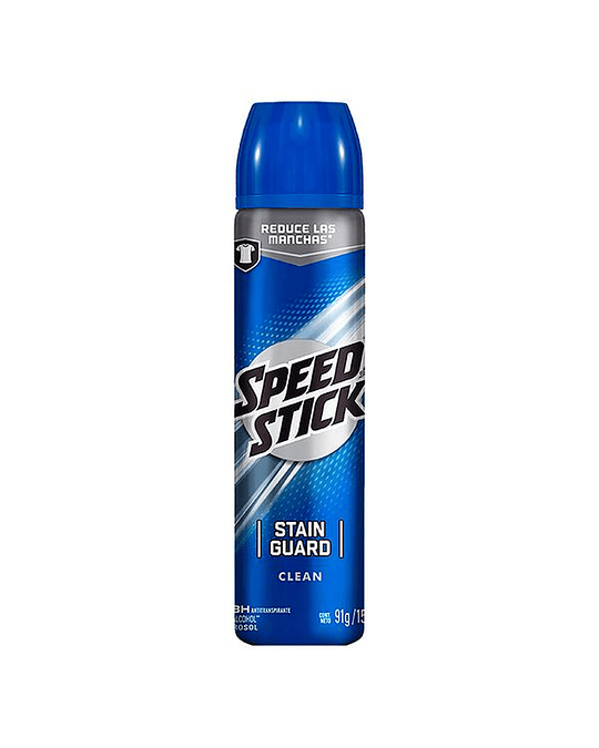 Speed Stick Men Stain Guard Spray 150Ml X1 Unidad